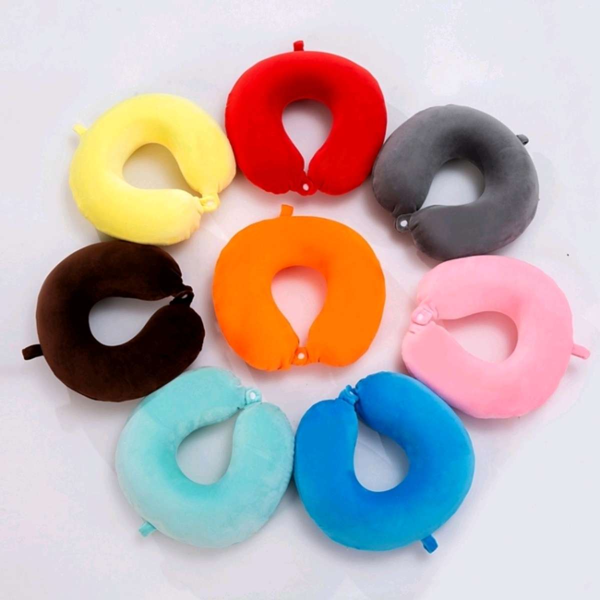 Memory foam U-shaped neck pillow, neck protection, travel nap, hump-shaped car and plane pillow, cervical pillow, U-shaped pillow details Picture
