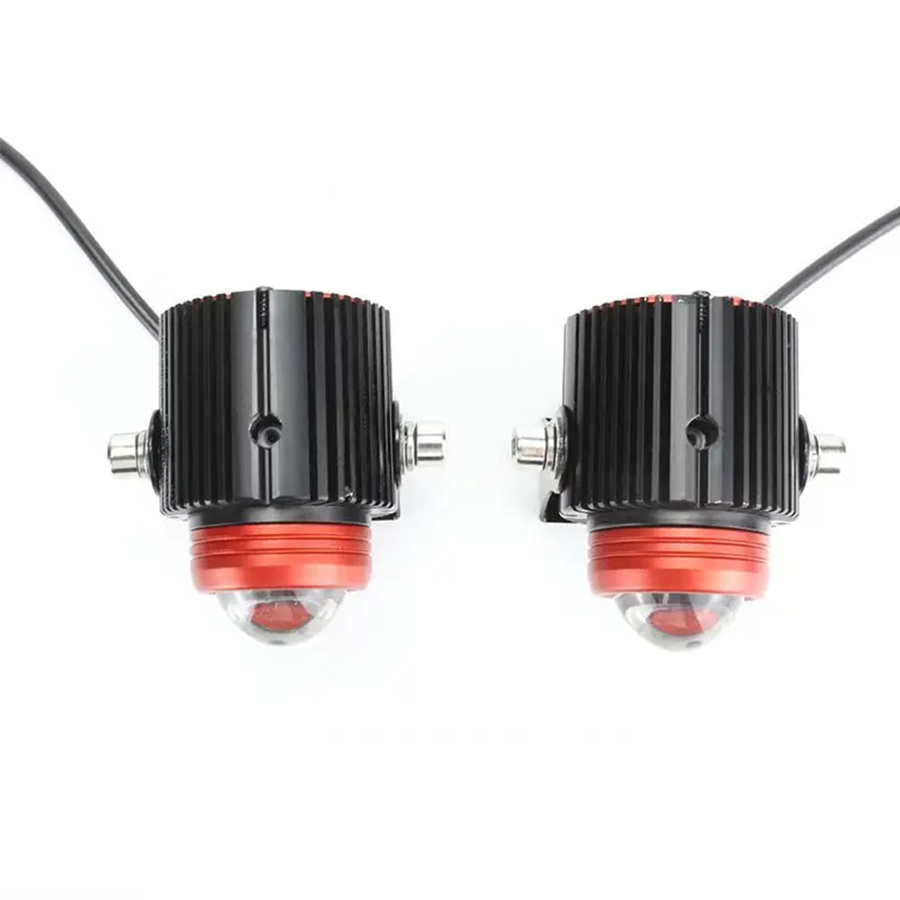12W/12-80V lens small steel gun LED external motorcycle universal spotlight Laser gun headlight headlight Application Scenario