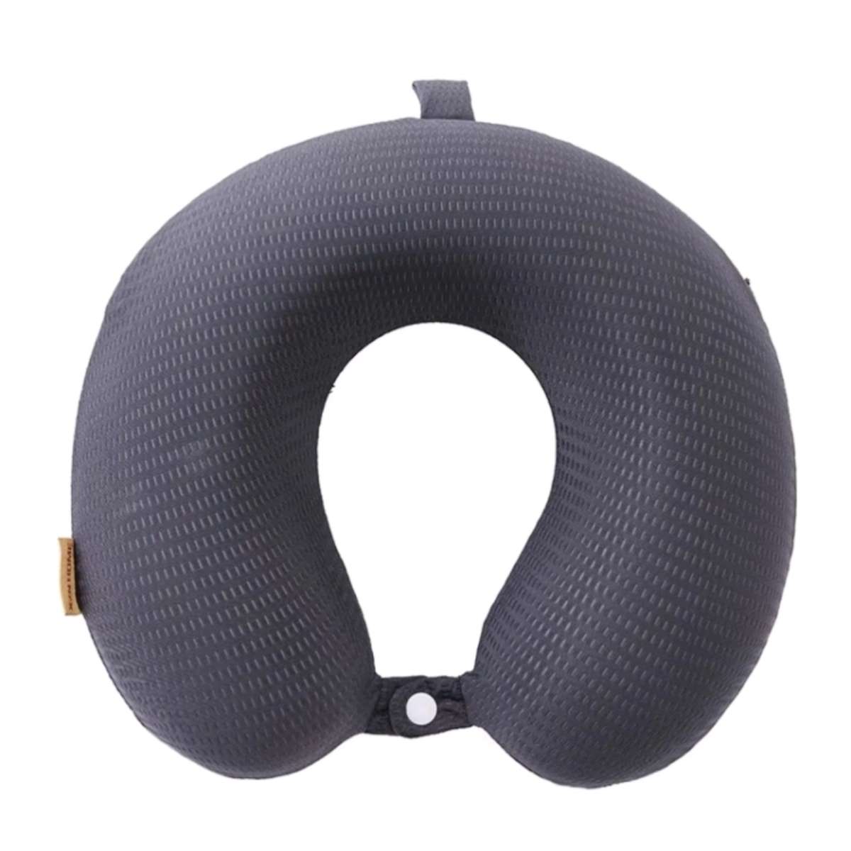 Ice silk memory foam U-shaped pillow, neck guard pillow, neck pillow, nap neck, head pillow, neck pillow, airplane sleeping U-shaped pillow details Picture