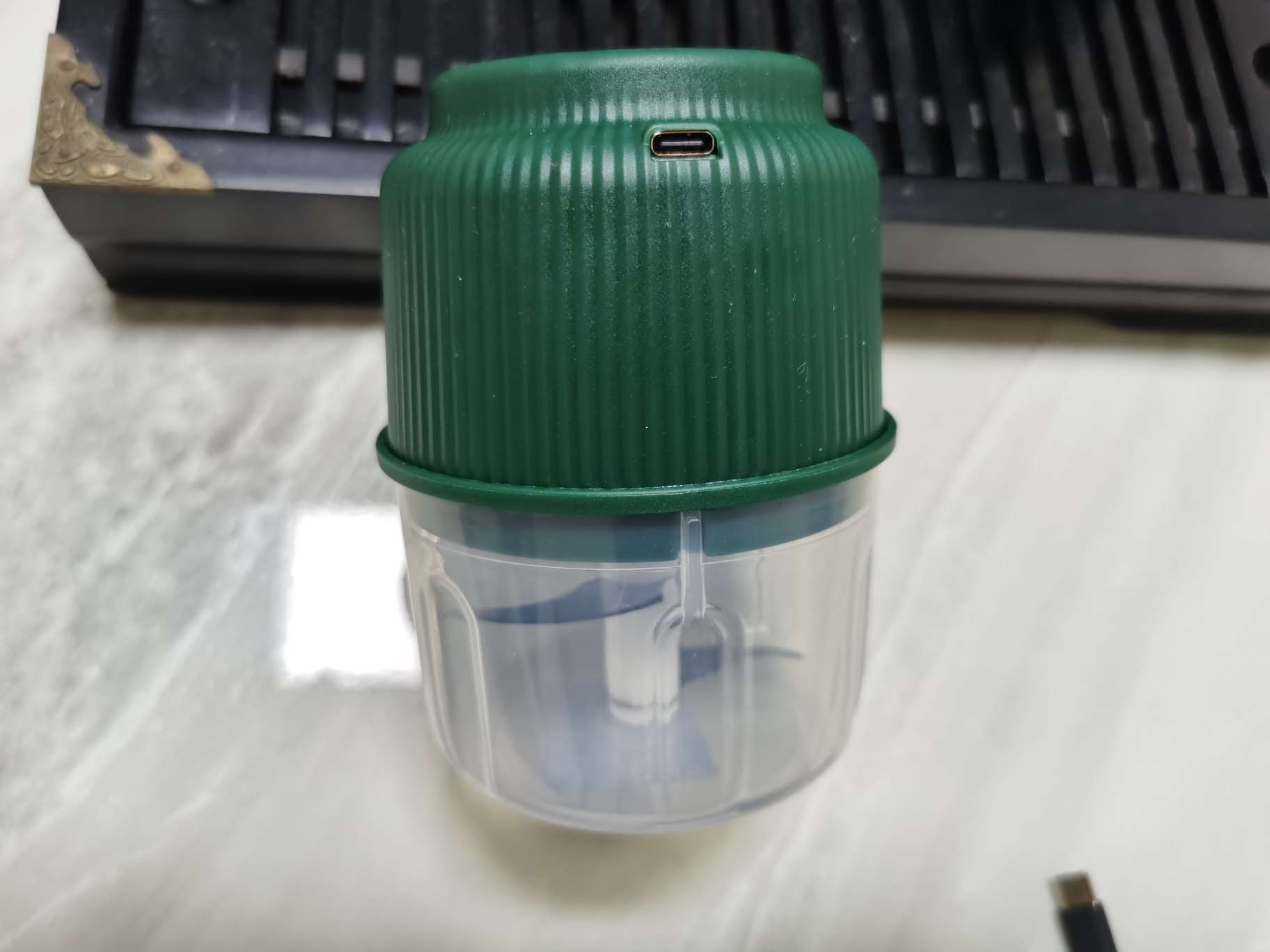 USB小型打蒜器全自动厨房打蒜料理机绞肉机电动打蒜机打蒜泥神器厨房用品详情图5