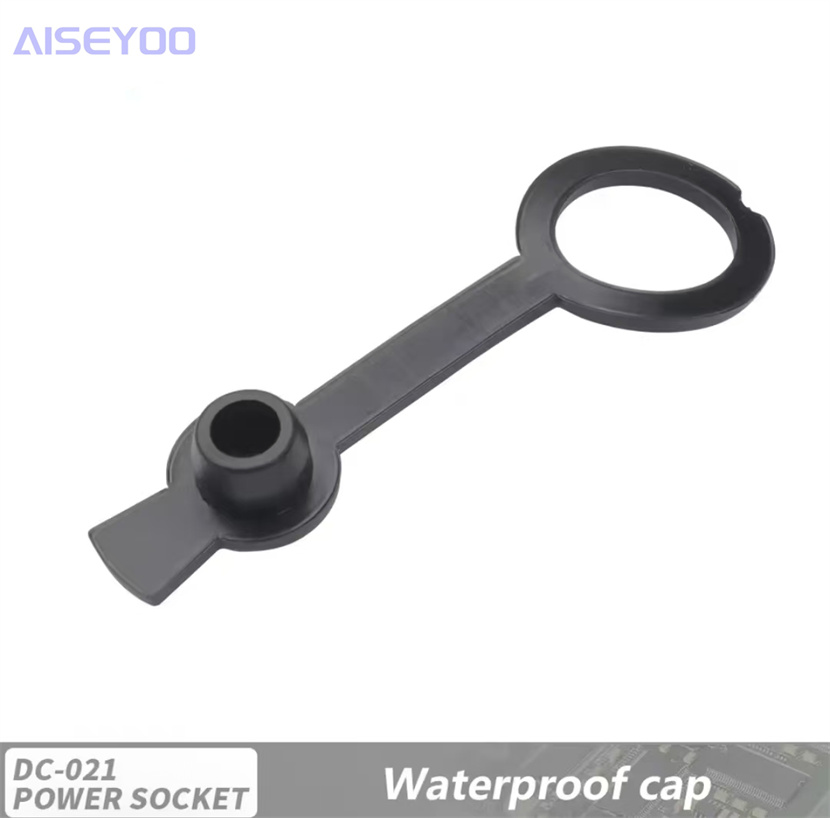 DC power socket with waterproof DC-021 3-pin soldering wire with nut 5.5X2.2/2.5mm socket pic 8