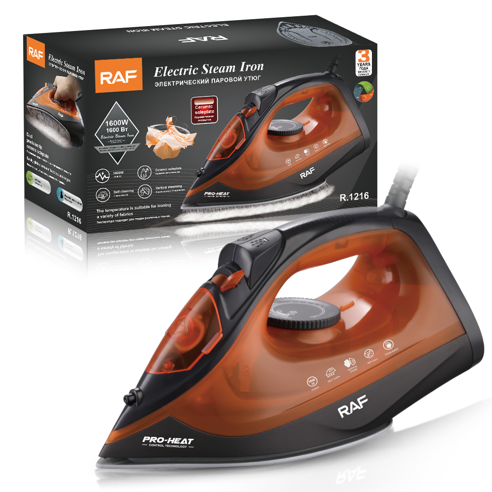 RAF European standard cross-border best-selling household handheld steam iron, small portable electric iron, spray iron Specification image