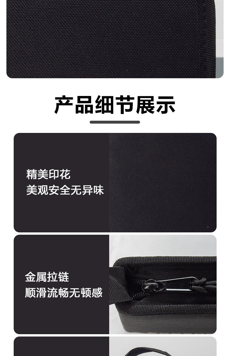 Customized sketch set, hand-held pen case, large-capacity drawing tool storage bag, simple and creative stationery box pic 3