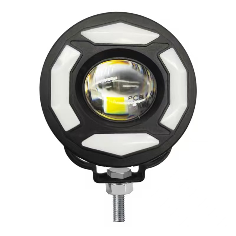 Motorcycle LED lights, spotlights, lenses, spotlights, headlights, 30W yellow and white lights, and colorful lights - bestsellers in Southeast Asia pic 6