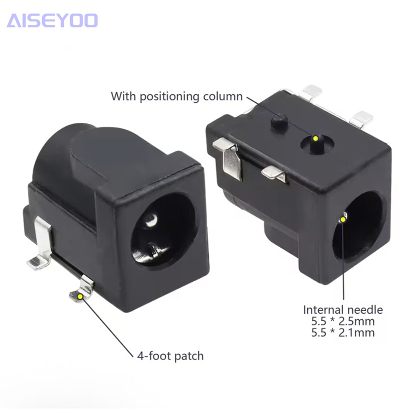 DC050 four-pin surface mount DC female socket 5.5*2.1/2.5MM DC power socket DC-005 socket Application Scenario