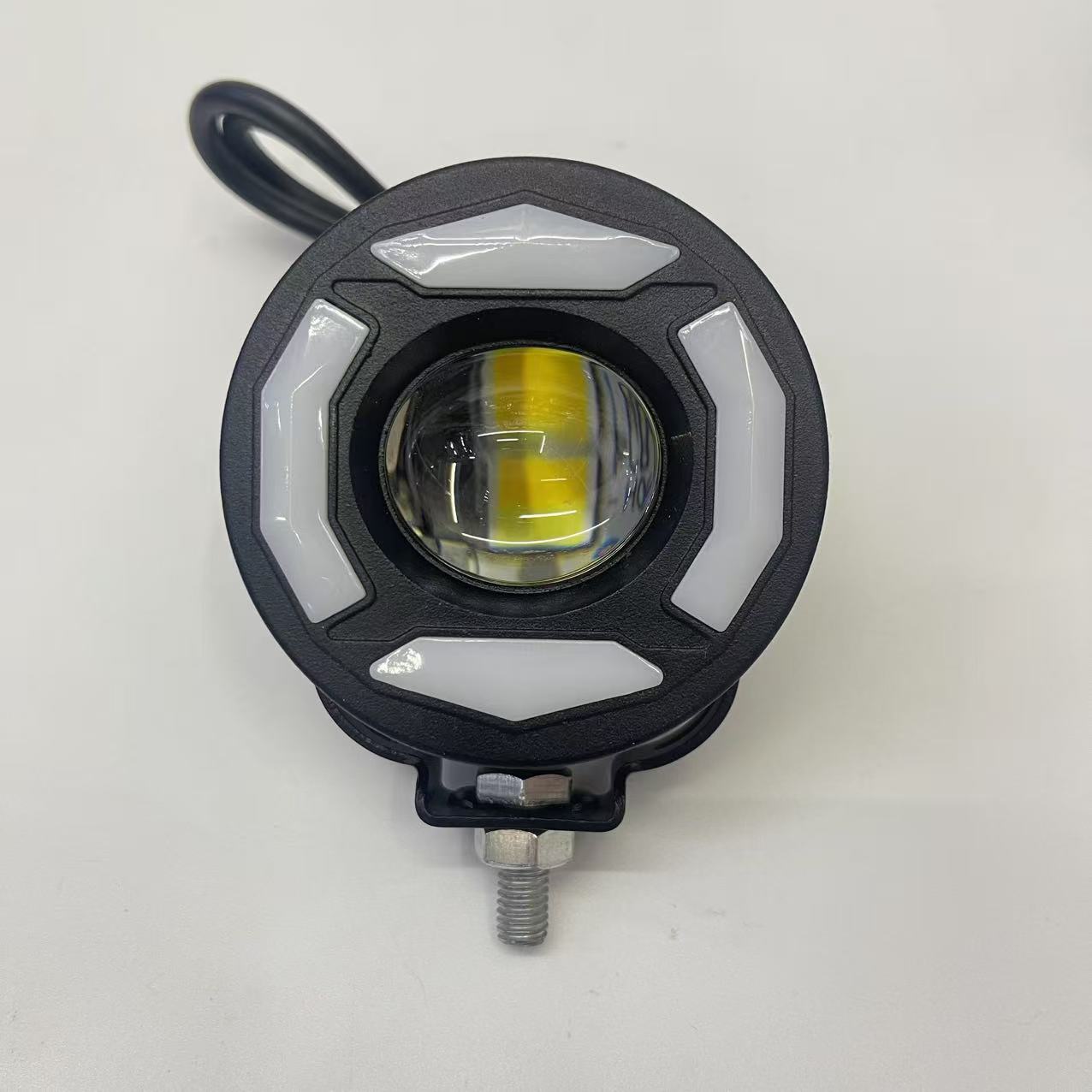 Motorcycle LED lights, spotlights, lenses, spotlights, headlights, 30W yellow and white lights, and colorful lights - bestsellers in Southeast Asia Specification image