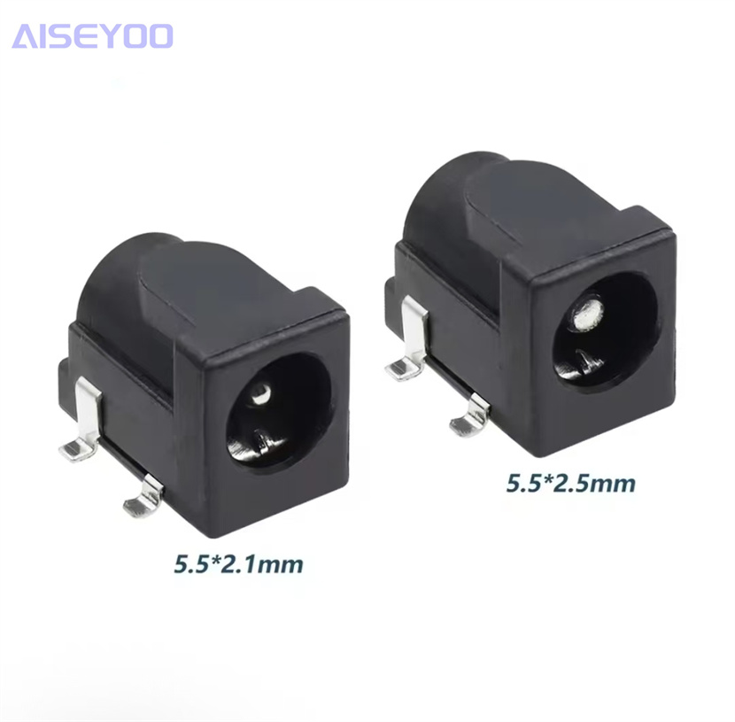 DC050 four-pin surface mount DC female socket 5.5*2.1/2.5MM DC power socket DC-005 socket details Picture