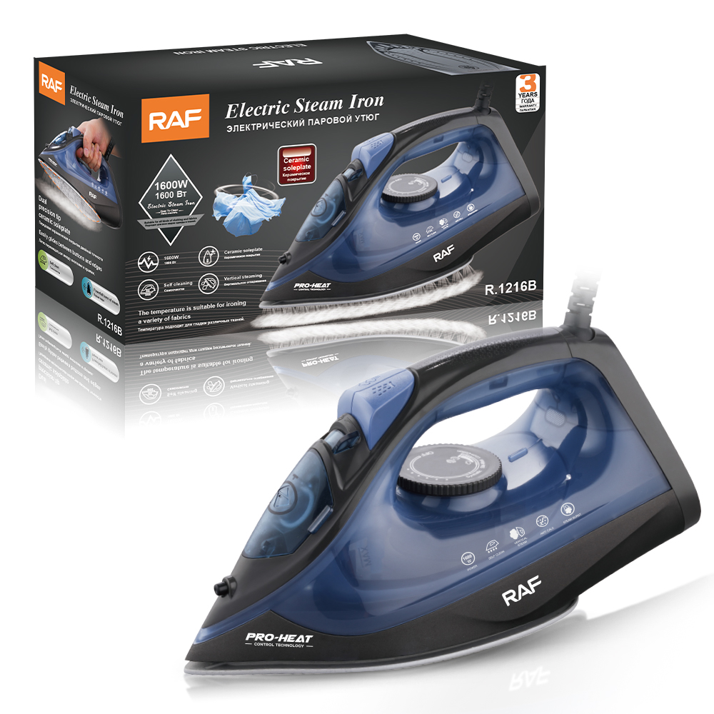 RAF European standard cross-border best-selling household handheld steam iron, small portable electric iron, spray iron details Picture