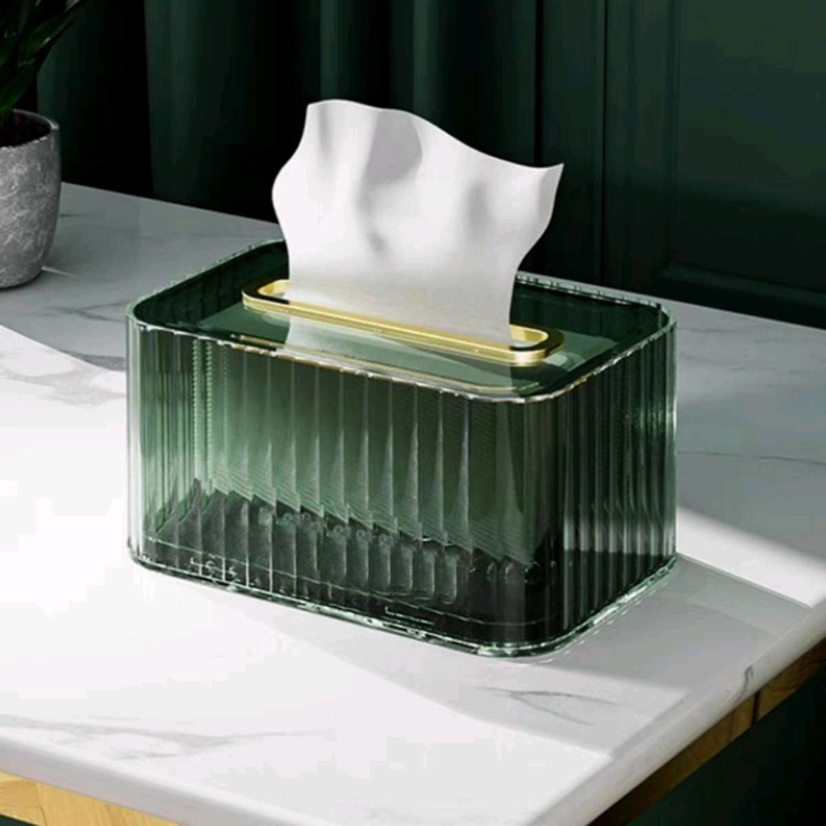 6037轻奢纸巾盒客厅高档抽纸盒高级感桌面纸巾盒餐巾纸盒子纸抽盒简约细节图