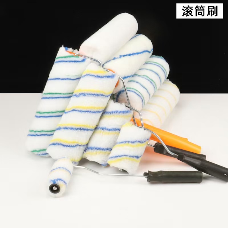 滚筒刷  热熔滚筒刷  涤纶滚筒刷子  涂料滚筒刷  合成专用滚筒刷  乳胶漆专用滚筒刷   涂装刷  拉毛滚筒刷详情1