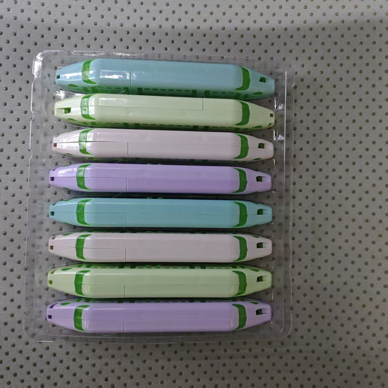 New laser light, seven-color bullet train flash, color box packaging, eight per box, 640 pieces per case, factory direct sales pic 2