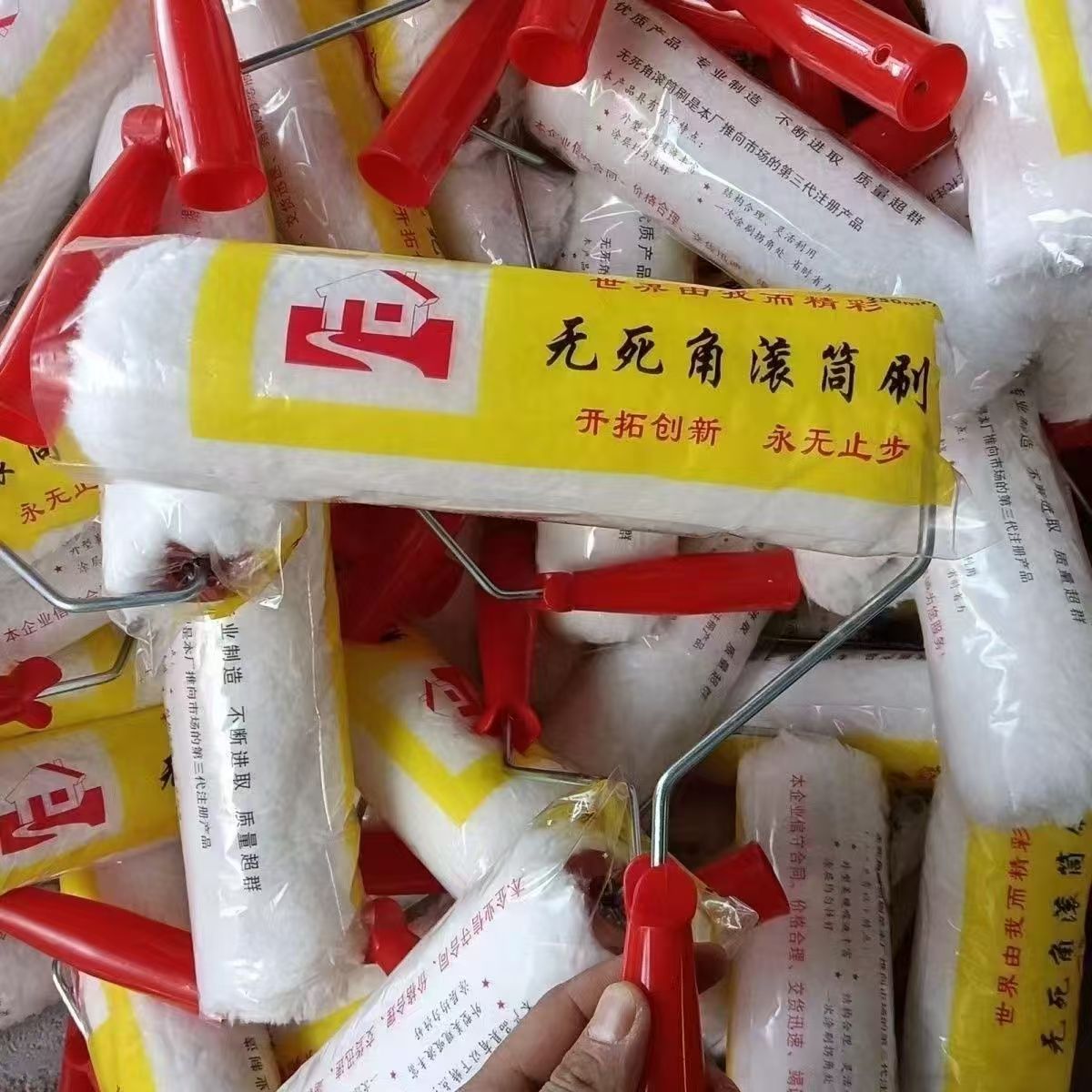 油漆刷/猪毛刷/滚筒刷子/滚筒刷/油漆油漆刷细节图