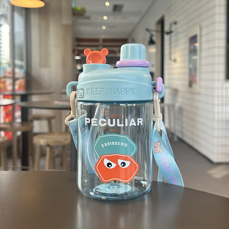 X152-XBD-7012 Xinbeidi plastic straw Cup Water Cup is a cute, portable and highly attractive cup for girls in summer detail image 12