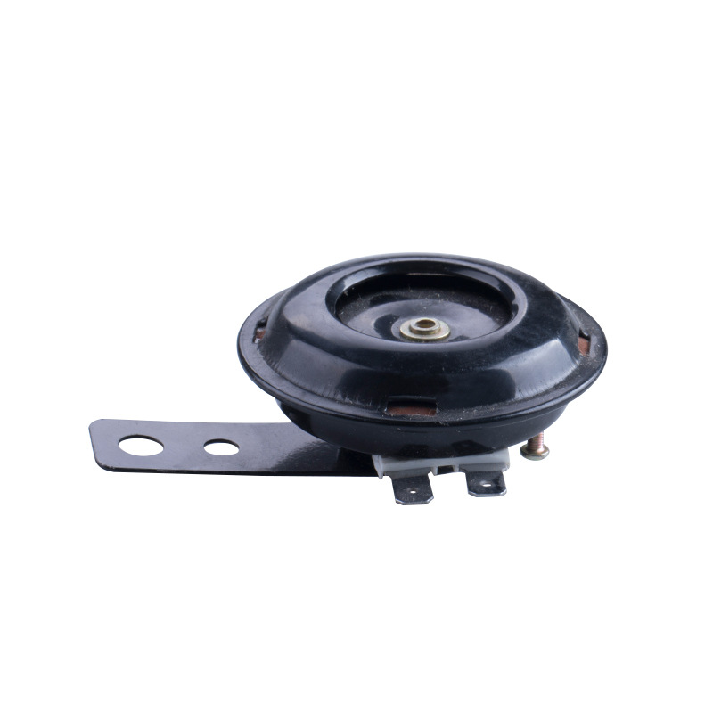 Factory direct sale of motorcycle universal small horn 12V1.5A basin horn black model electric vehicle horn accessories Item Picture