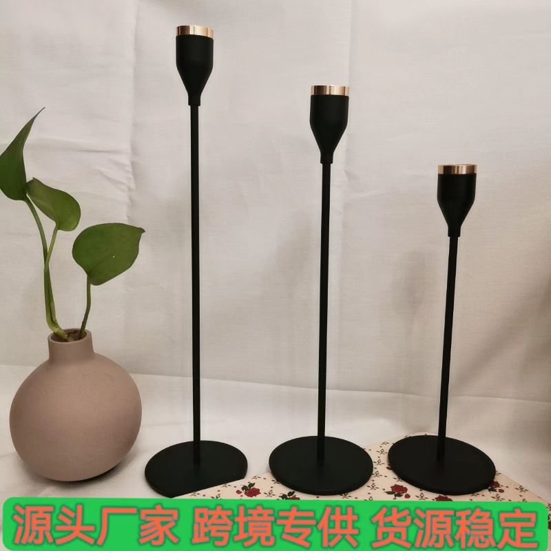 Best-selling single-head candlesticks on Amazon, European-style decorative soft furnishings, wedding handicrafts, candlesticks, home essentials, candlesticks, candlestick handicrafts