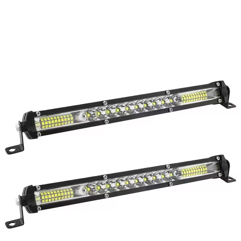 Automotive LED single-row spotlights, off-road vehicle modification lights, truck headlights, work lights, grille lights details Picture