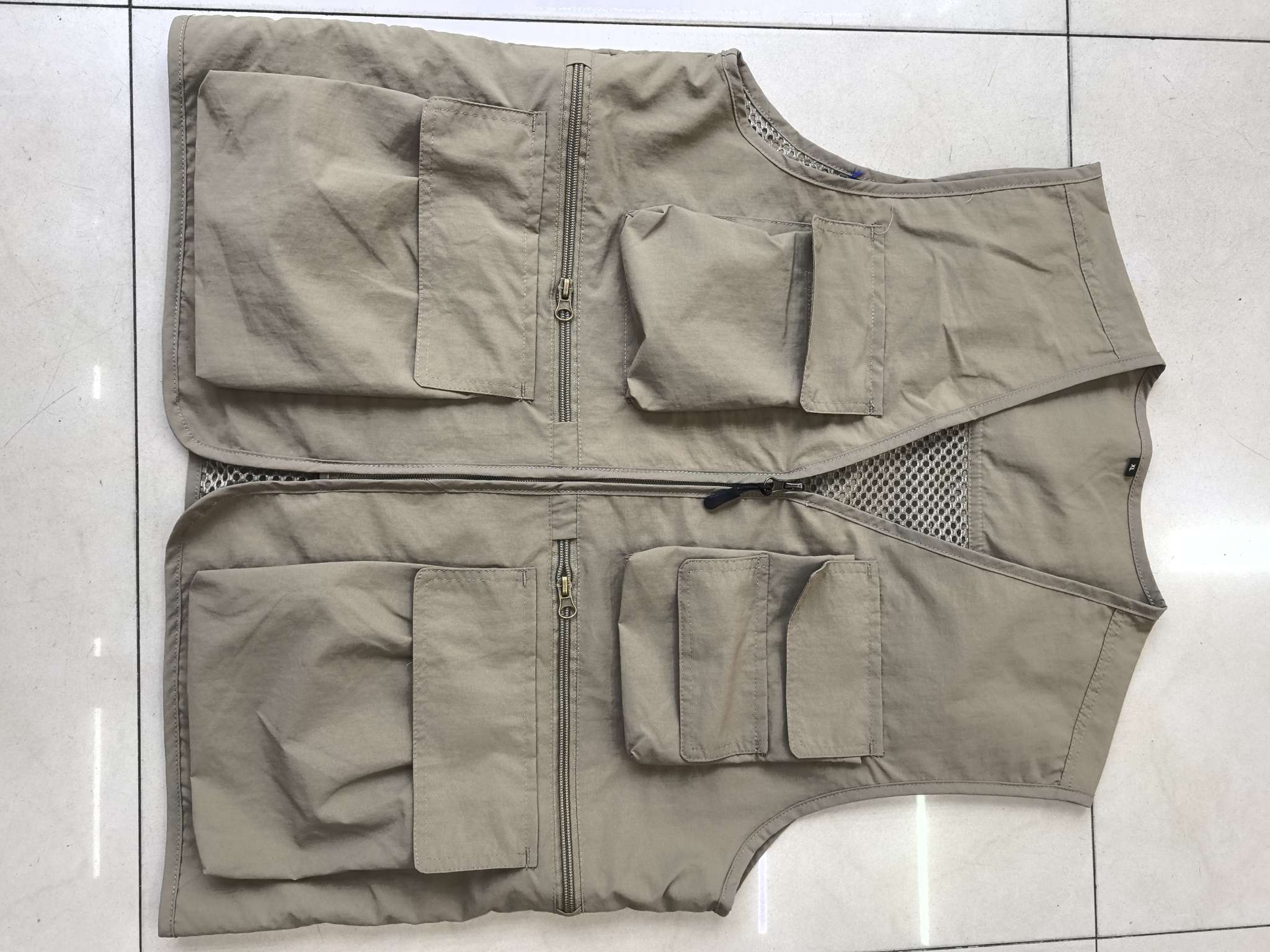 志愿者马甲旅行工作服印字户外马甲工装防水多口袋旅行摄影马甲 