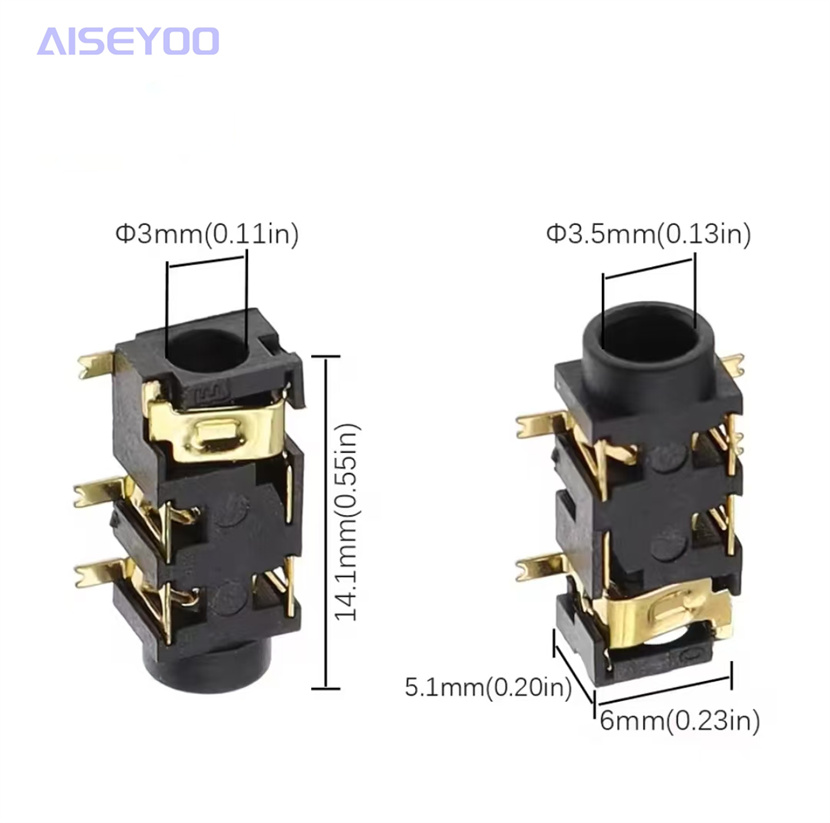 音频、视频插头实物图