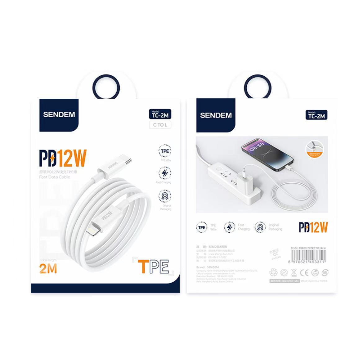 Apple Pd Data Cable 30W Fast Charging 11-14 Safe And Efficient Data Cable details Picture