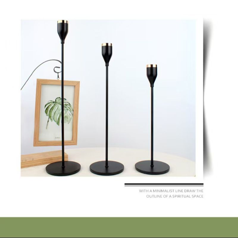 Best-selling single-head candlesticks on Amazon, European-style decorative soft furnishings, wedding handicrafts, candlesticks, home essentials, candlesticks, candlestick handicrafts Specification image