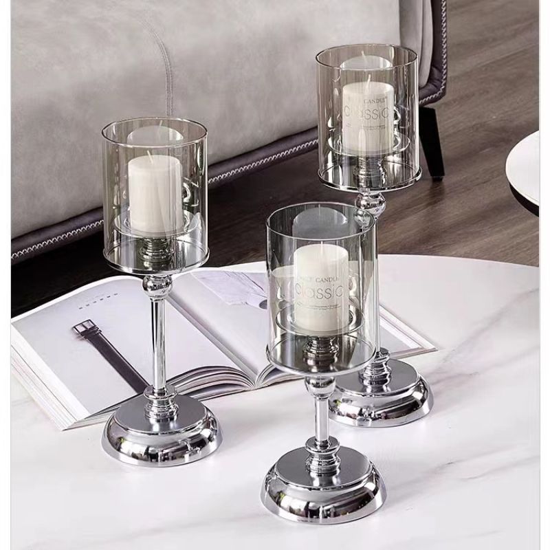 Amazon's best-selling candlesticks, European-style decorative soft furnishings, wedding handicrafts, candlesticks, home essentials, candlesticks, candlestick handicrafts, candlesticks Item Picture