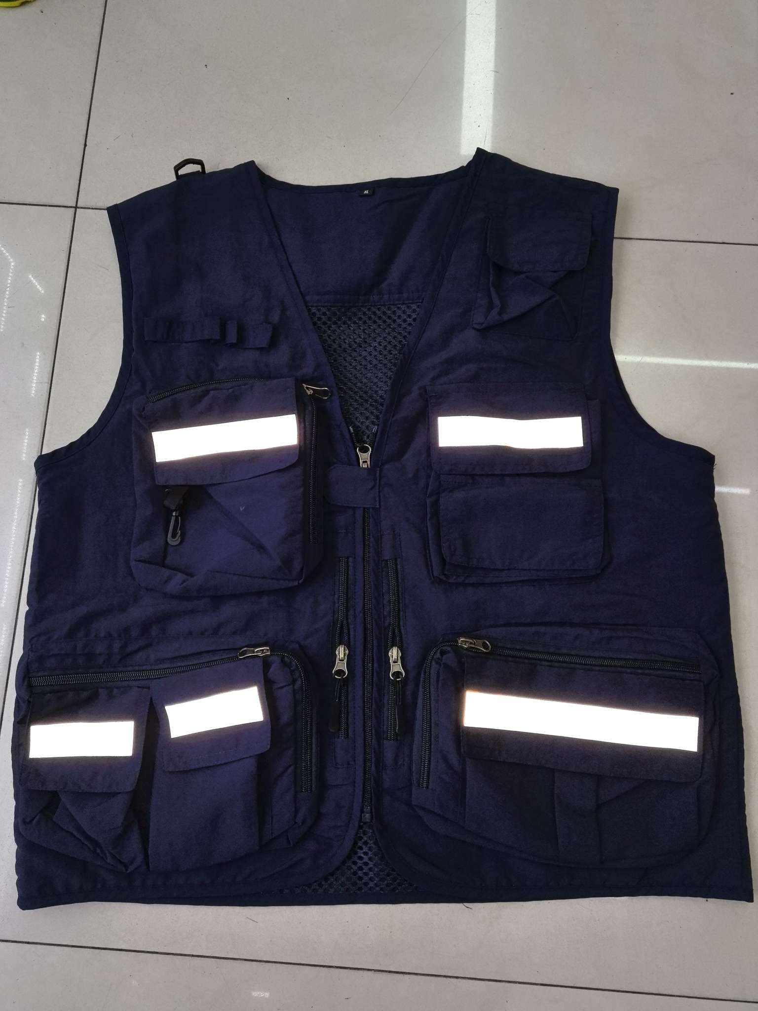 Work vest, men's spring and autumn multi-pocket waistcoat, fishing, photography, outdoor functional tactical vest, waistcoat, minimum order one piece detail image 3