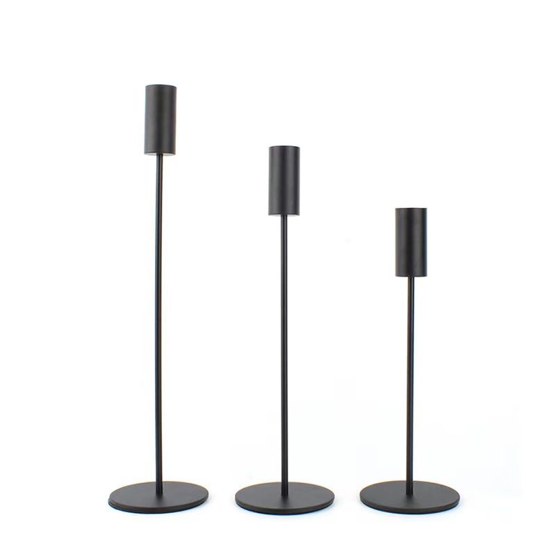 Best-selling single-head candlesticks on Amazon, European-style decorative soft furnishings, wedding candlesticks, handicrafts, candlesticks, home essentials Specification image