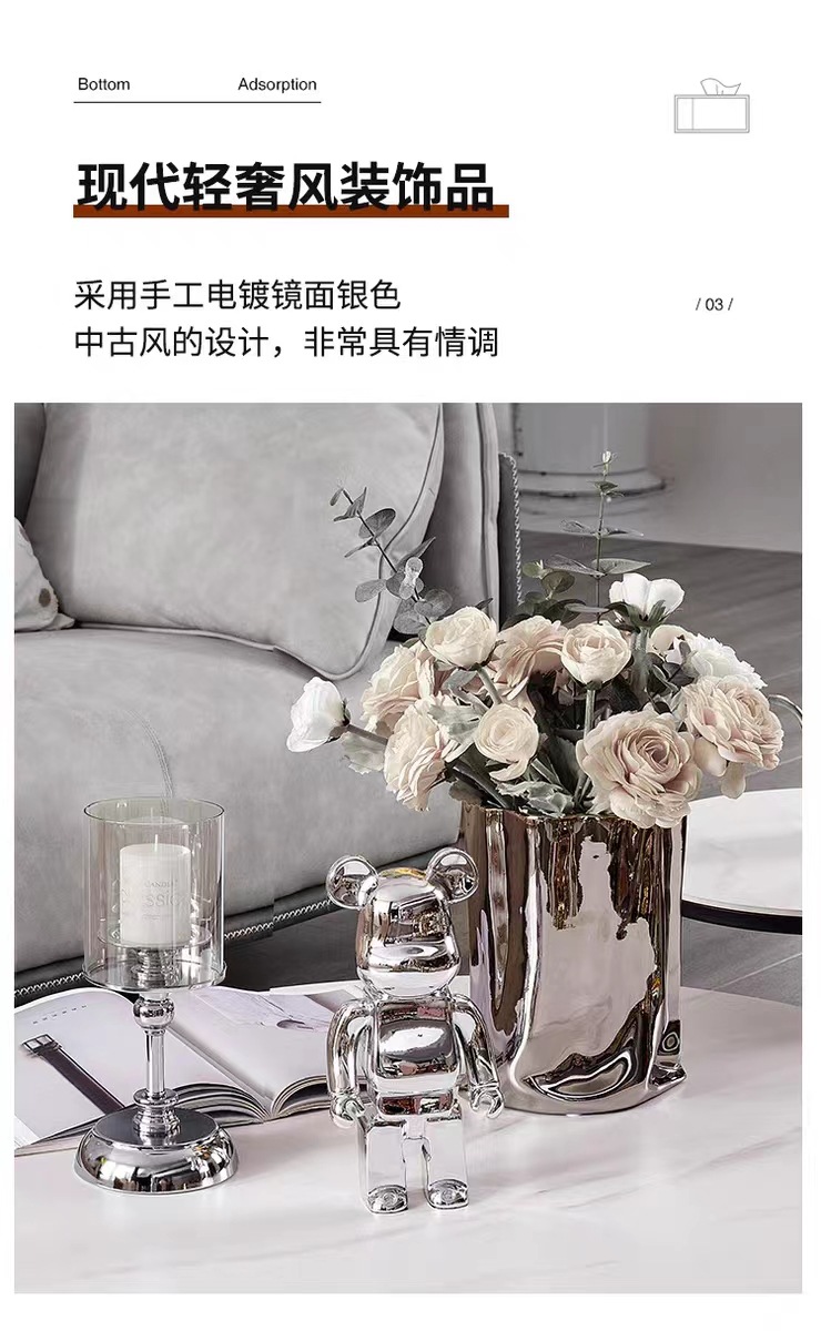 Amazon's best-selling candlesticks, European-style decorative soft furnishings, wedding handicrafts, candlesticks, home essentials, candlesticks, candlestick handicrafts, candlesticks pic 6