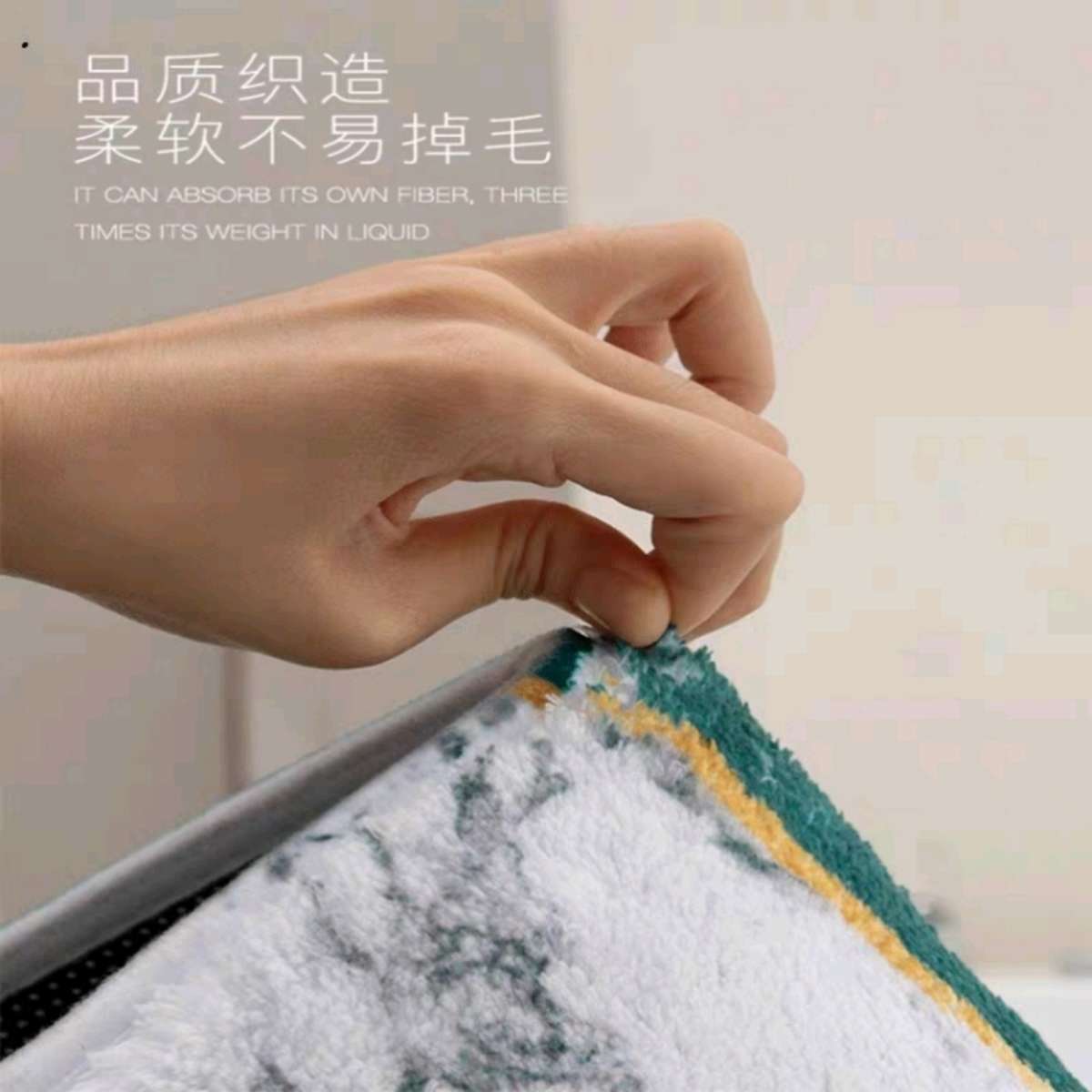 40*60 floor MATS, bathroom absorbent floor MATS, bathroom anti-slip door floor MATS, bedroom carpets, household MATS Application Scenario