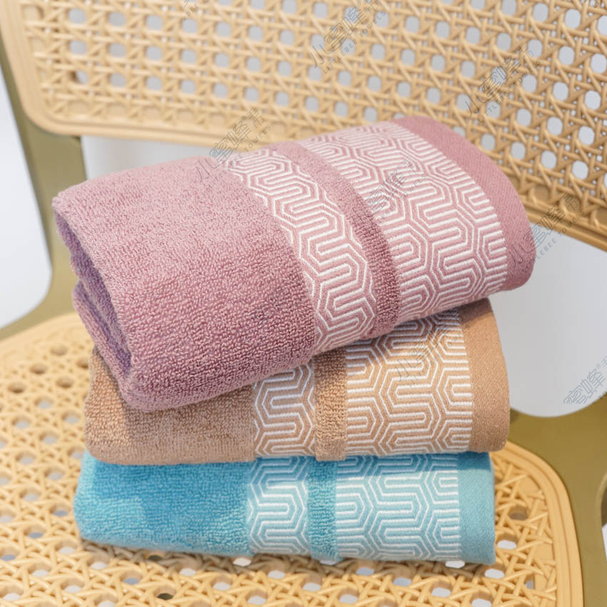 Little Bee Towel, Fabric loop, solid color towel, Candy color towel. Product number: 400 Item Picture