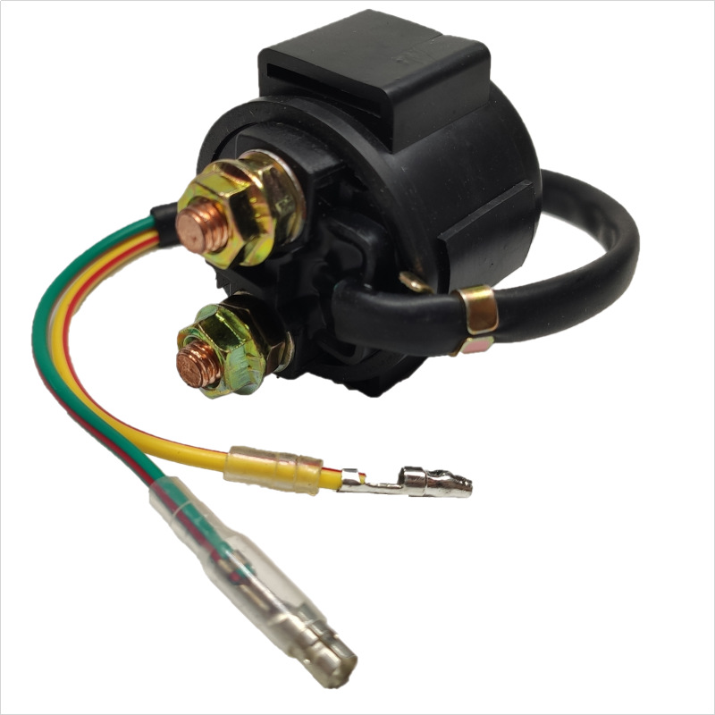The motorcycly-specific relay is suitable for the Suzuki O series CG series /GY6 series all-copper relays full figure