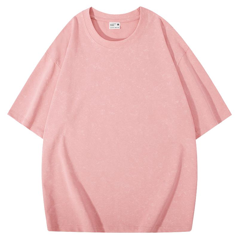 220g/㎡ 40-count double yarn off-the-shoulder style Solonna batik pure cotton T-shirt, men's same style advertising T-shirt, short-sleeved cultural T-shirt, men's casual wear, lightweight, breathable, sweat-absorbent, fashionable and trendy style detail image 13