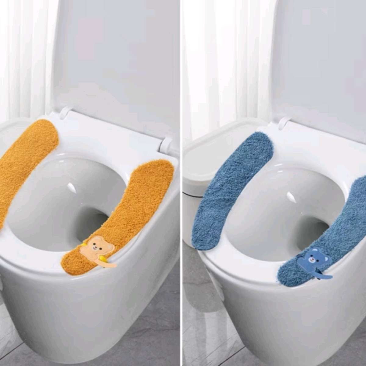 马桶垫冬季家用马桶贴粘贴式坐便器坐垫四季通用厕所马桶圈马桶套产品图