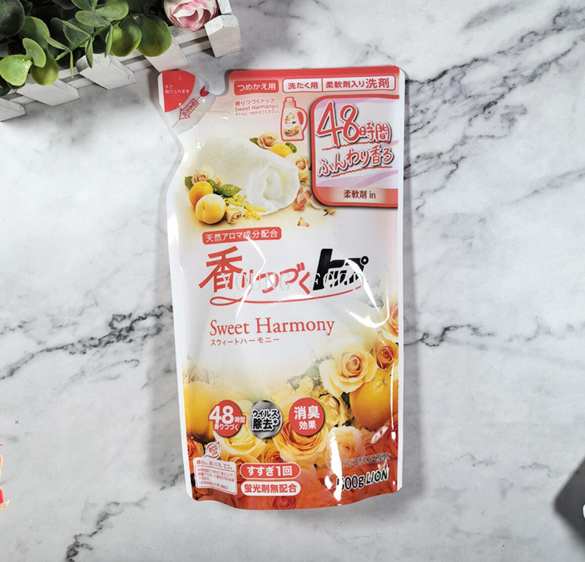 包邮！狮王洗衣液替换装-玫瑰香500g麦健士进口家清清洁剂洗涤剂详情4