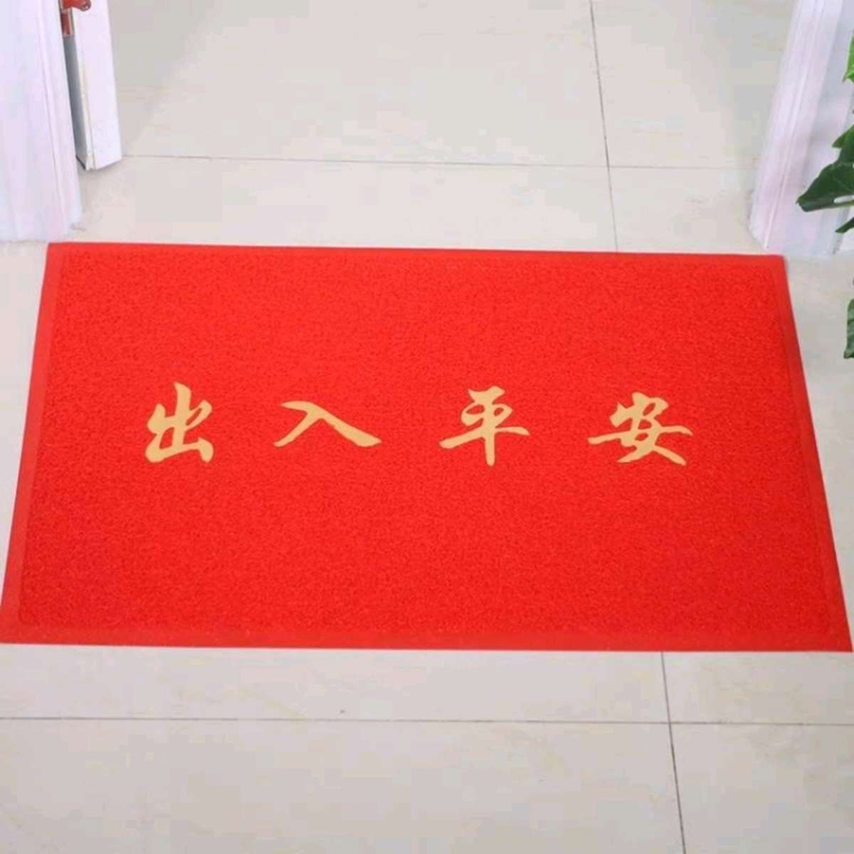 50*70 thick entrance floor mat, silk circle foot mat, door entry and exit safety door mat, entrance floor mat, welcome door carpet