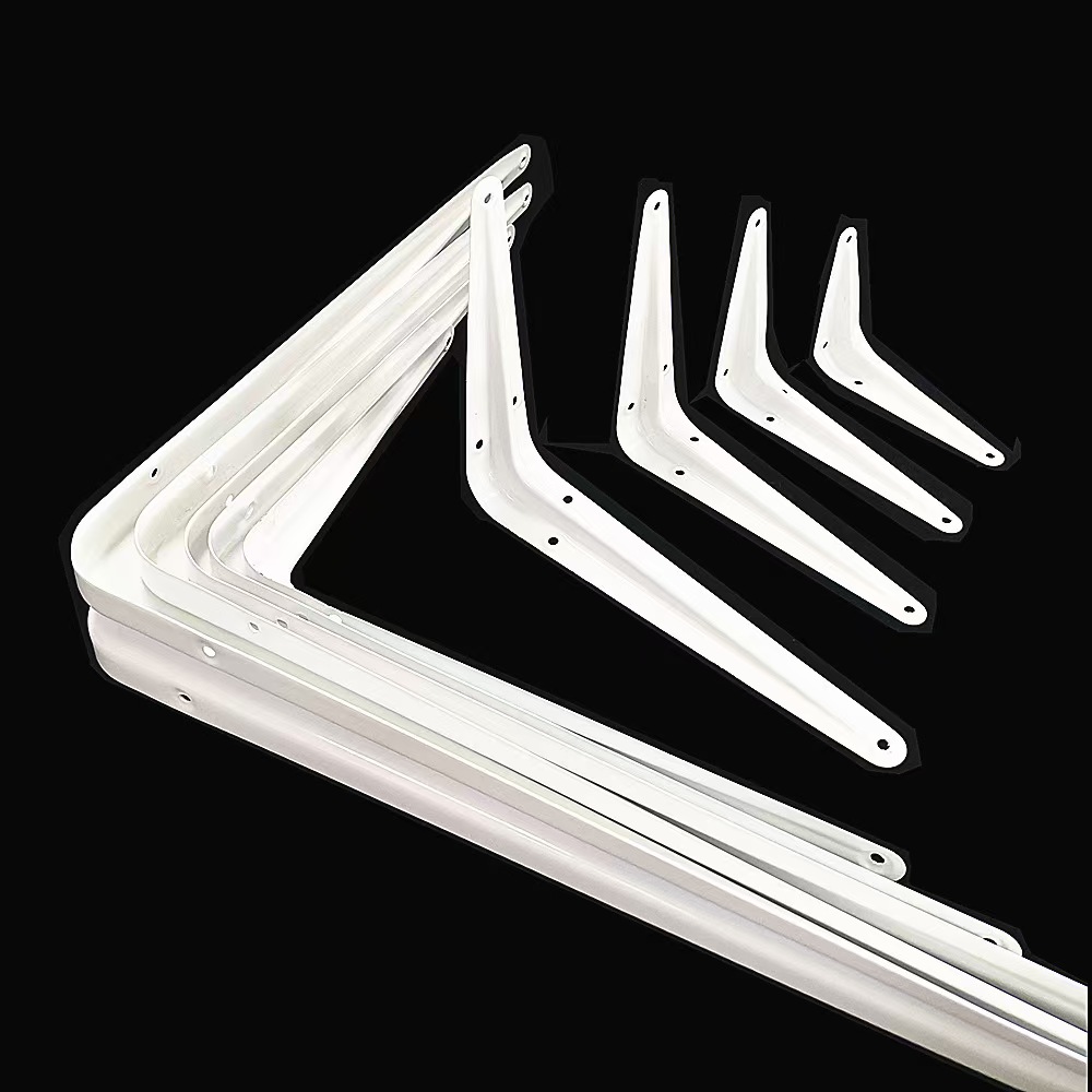 三角支架  支撑九比置物托架  板托  隔板熟胶支架  铁艺支架  冷轧烤漆九比支架木板铁艺支架  九比架