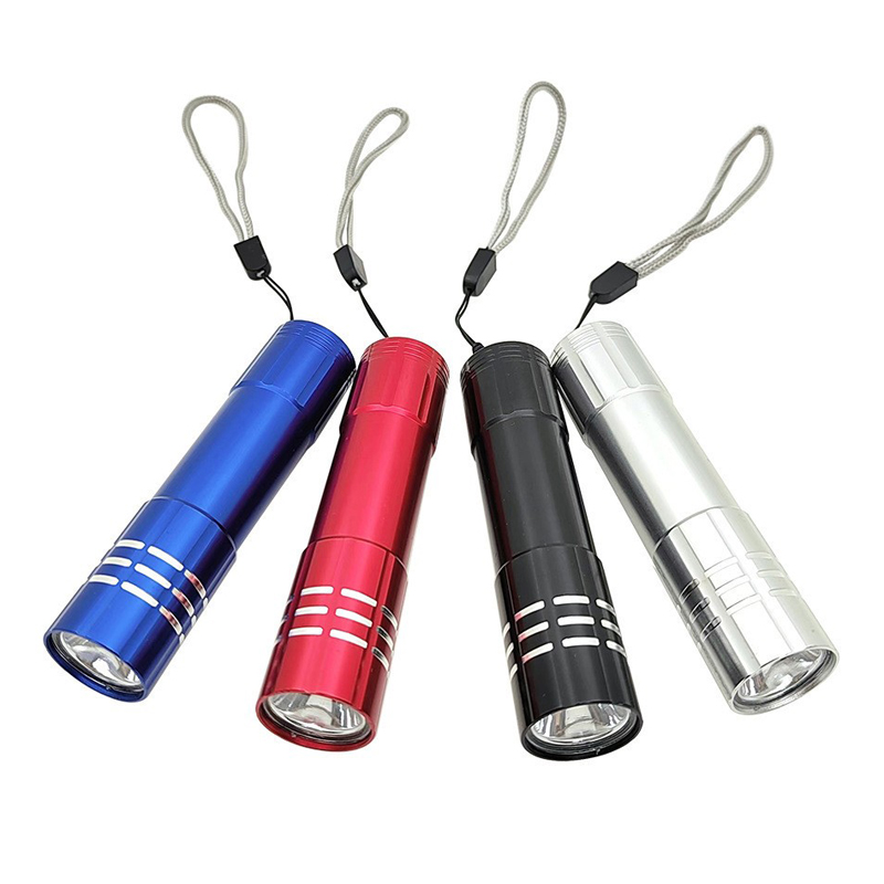 9502USB recargable aleación de aluminio mini antorcha portátil luz blanca pequeña linterna