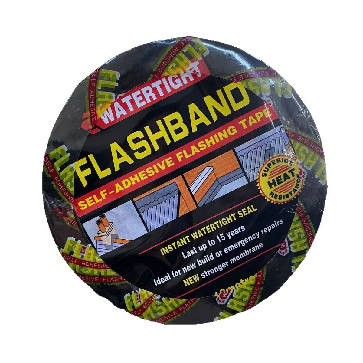 防水胶带   沥青胶带  自粘沥青封仓胶带  自粘沥青卷  屋顶裂缝补漏胶带  防水卷材详情3