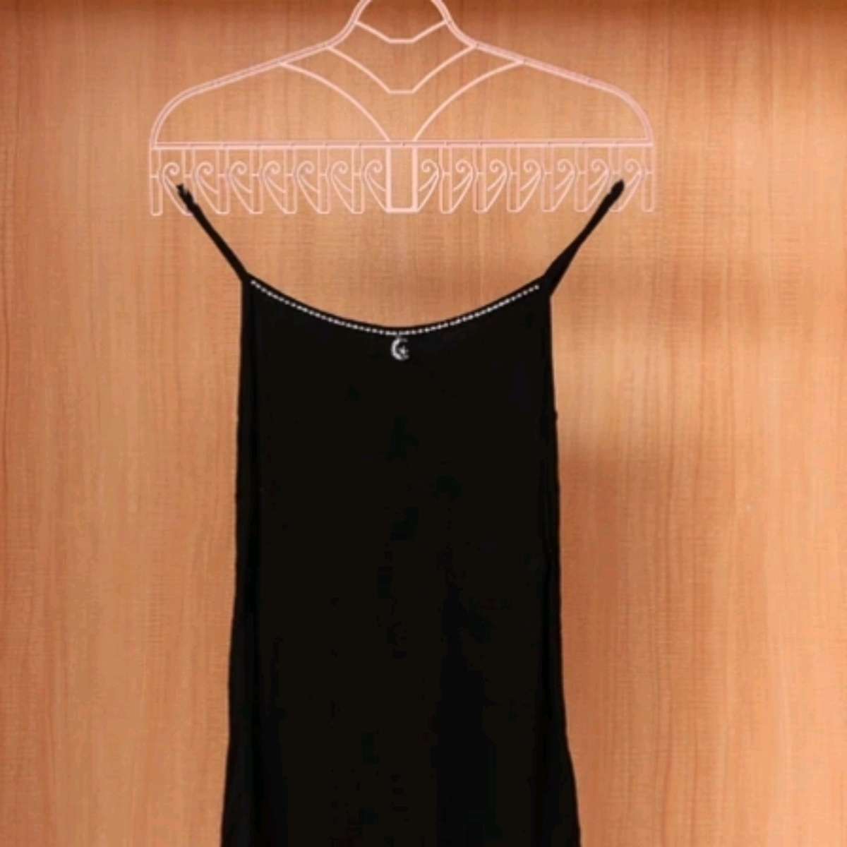 Single 14-sock wardrobe storage rack, household multi-layer dual-purpose for organizing and drying, underwear hanger, sock rack and drying rack details Picture