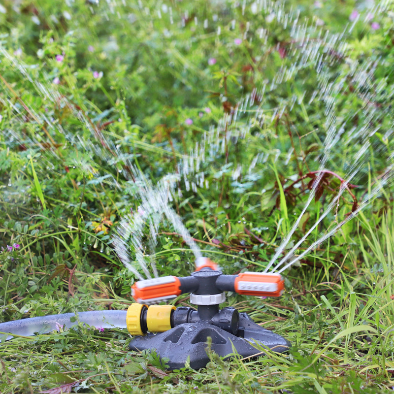 Baoxi Bird Sprinkler, Garden Lawn Irrigation Sprinkler, 360-degree Automatic rotating Sprinkler for garden farmland, 15126HONGDA Garden details Picture