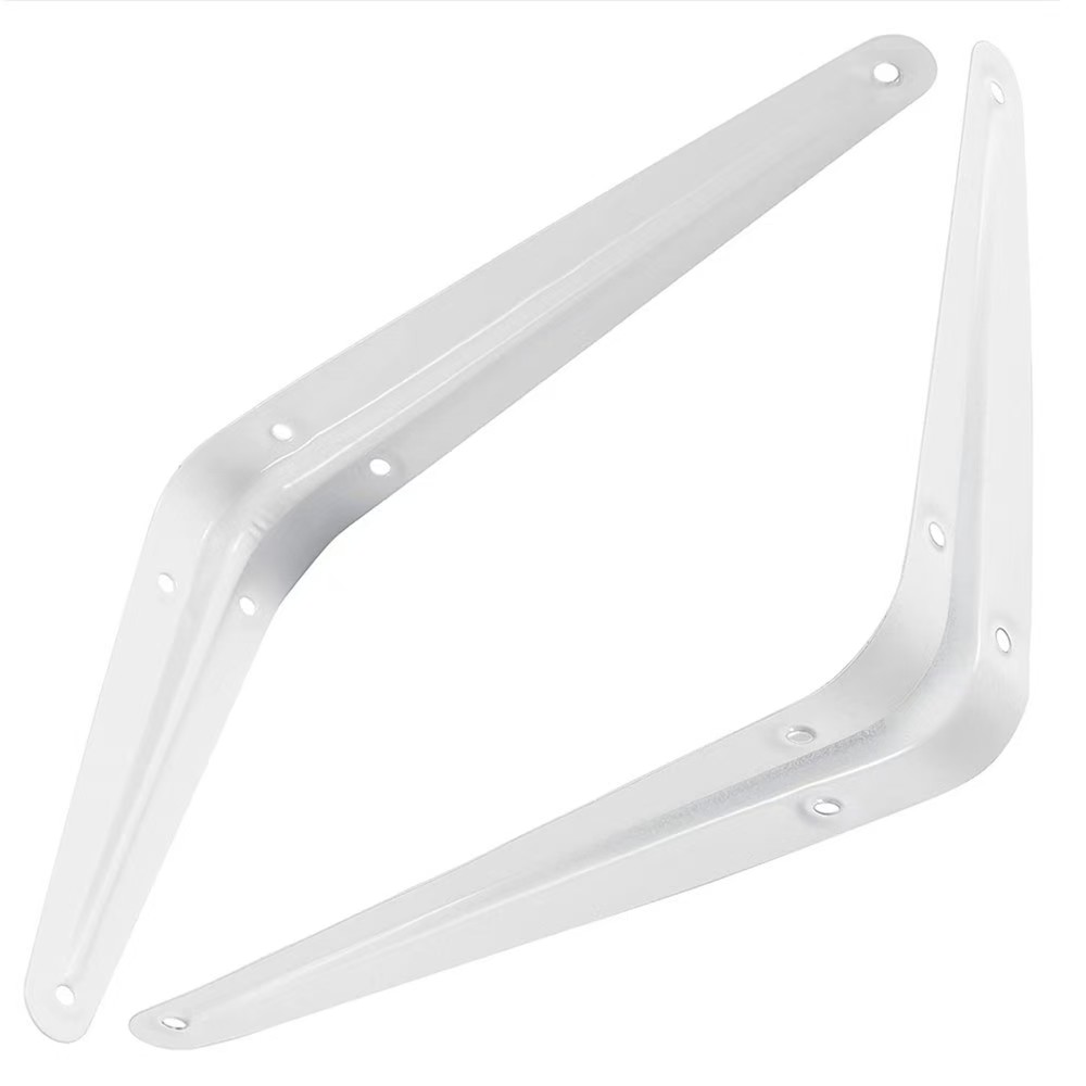 三角支架  支撑九比置物托架  板托  隔板熟胶支架  铁艺支架冷轧烤漆九比支架  木板铁艺支架  九比架