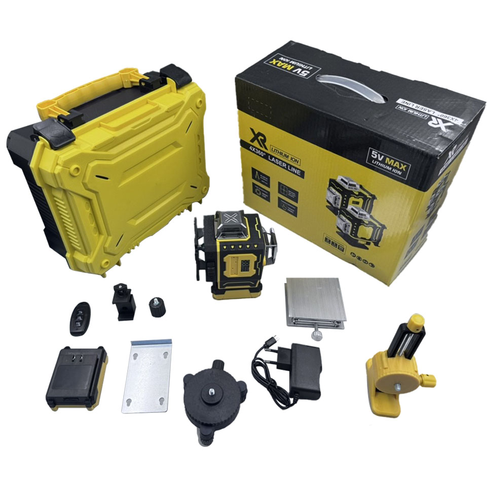 绿光12线水平仪室外贴墙贴地仪高精度激光强光水平尺投线仪细节图