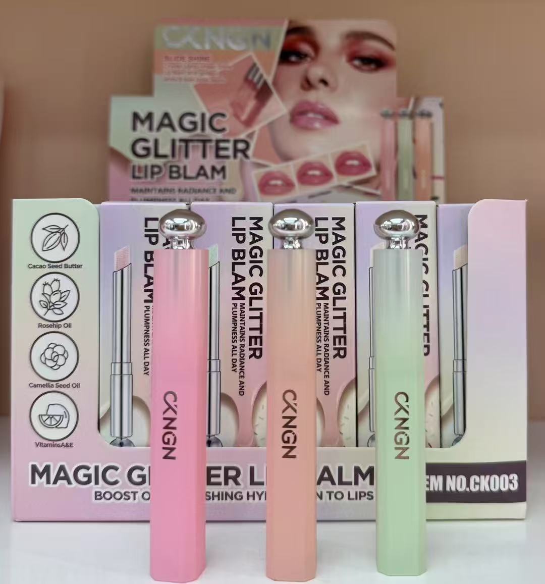 DHC滋润保湿唇膏 Dior高级定制口红 唇油双效合一 皮肤护理滋养修护不脱色持久保湿