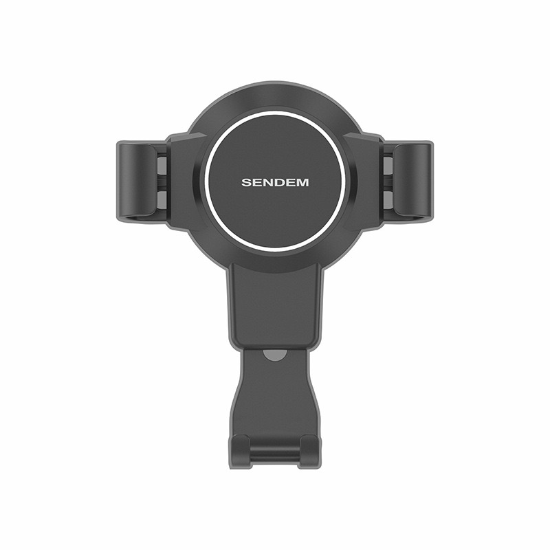 Wholesale of aluminum alloy gravity sensor mobile phone car stand for air outlet, box-type stand full figure