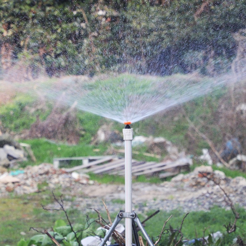 Agricultural garden upside-down plastic sprinkler heads for mid-distance irrigation, 4-minute flywheel sprinkler heads for 360-degree spraying. 15126HONGDA Hongda Garden Specification image
