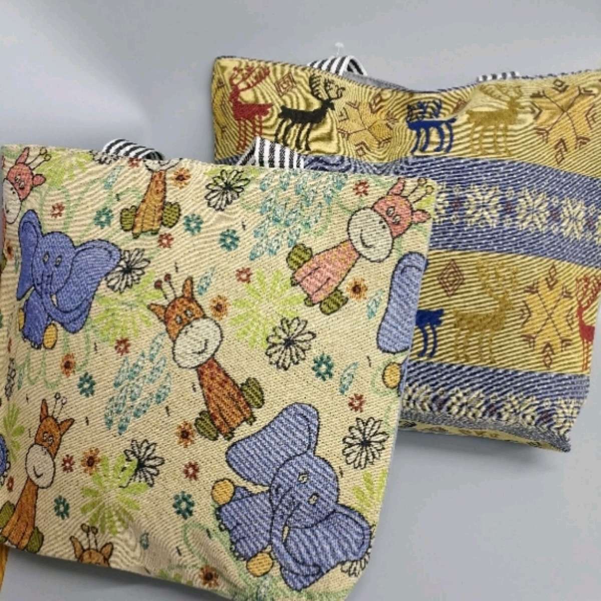 Canvas bag, women's grocery shopping bag, bag, work handbag, waterproof large bag, Oxford cloth canvas bag