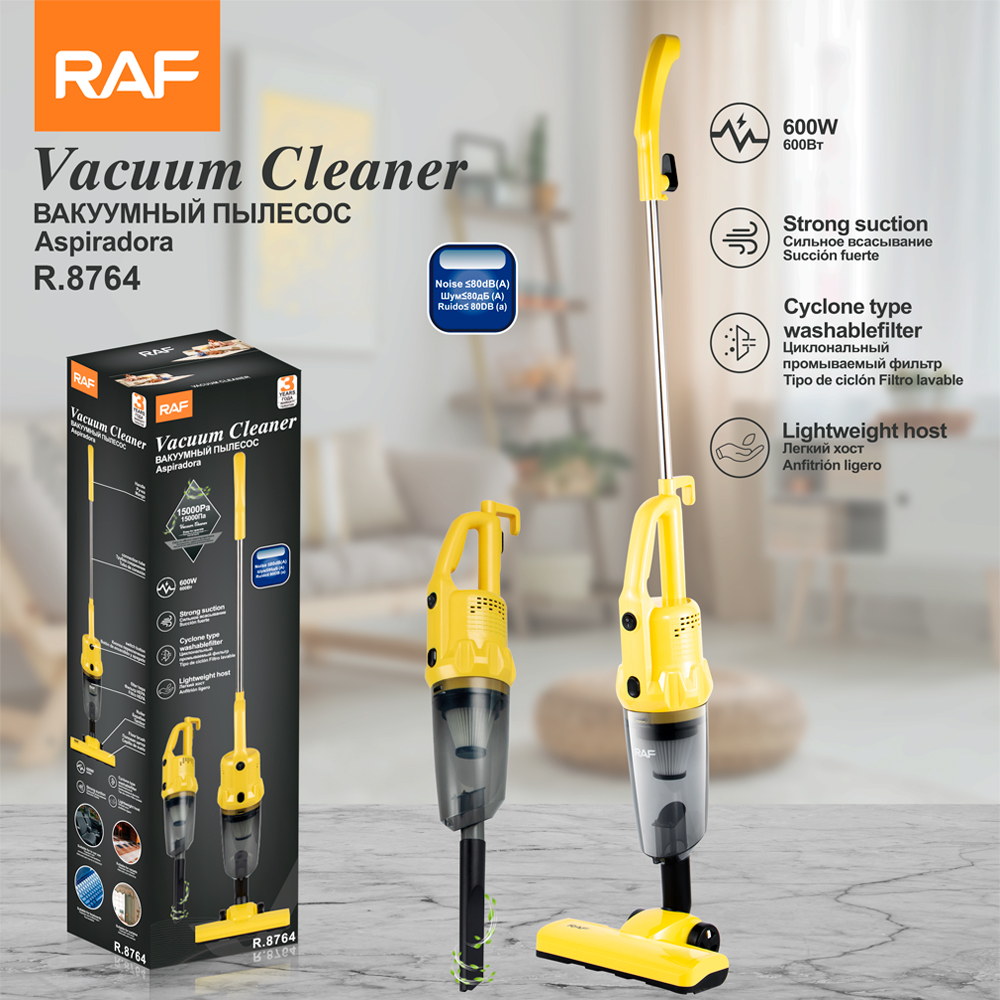 RAF European standard cross-border wired vacuum cleaner, household handheld high-power vacuum cleaner, portable two-in-one with strong suction power full figure
