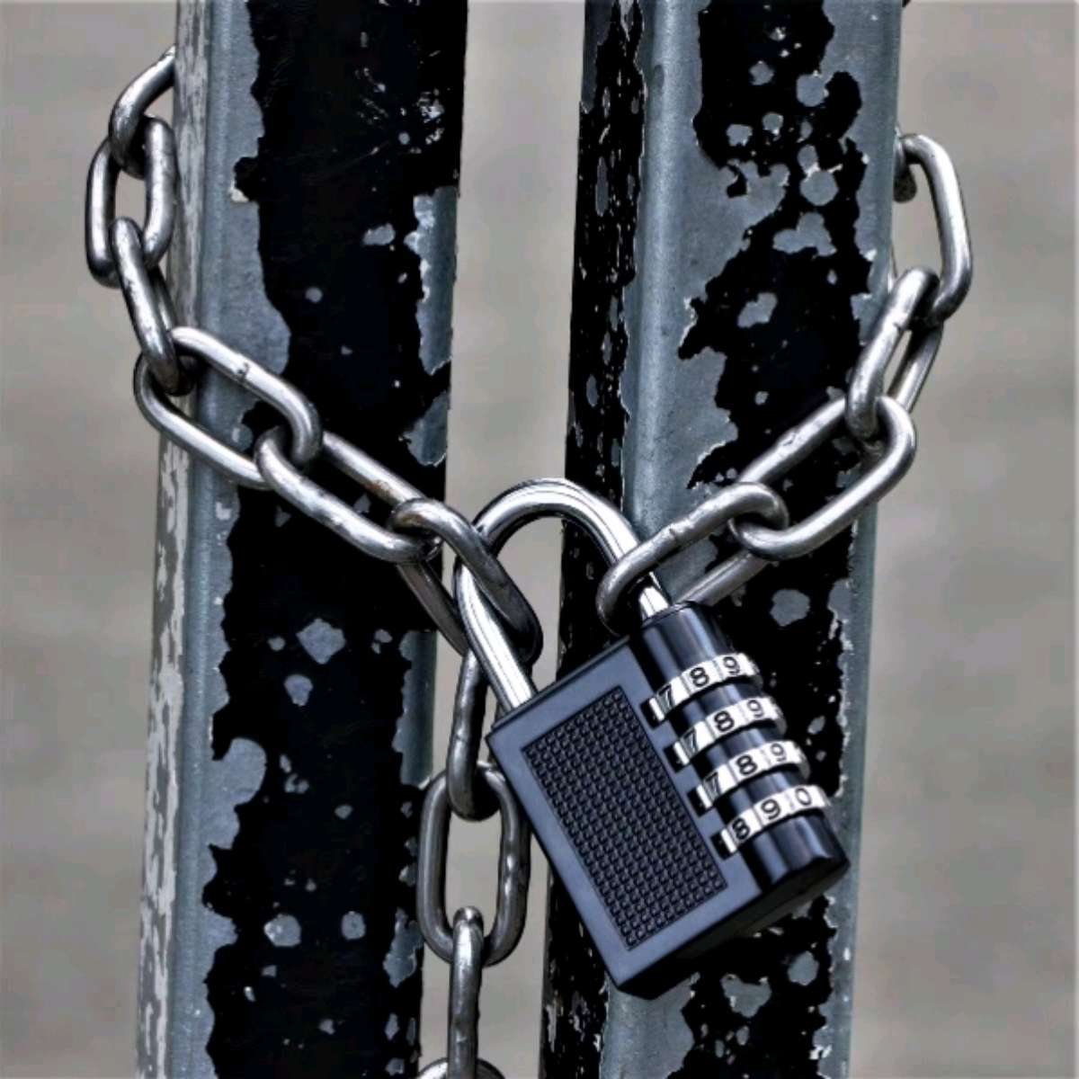 NF password padlock, gym changing cabinet, dormitory drawer, luggage, bag, zipper, mini lock head, combination lock Specification image