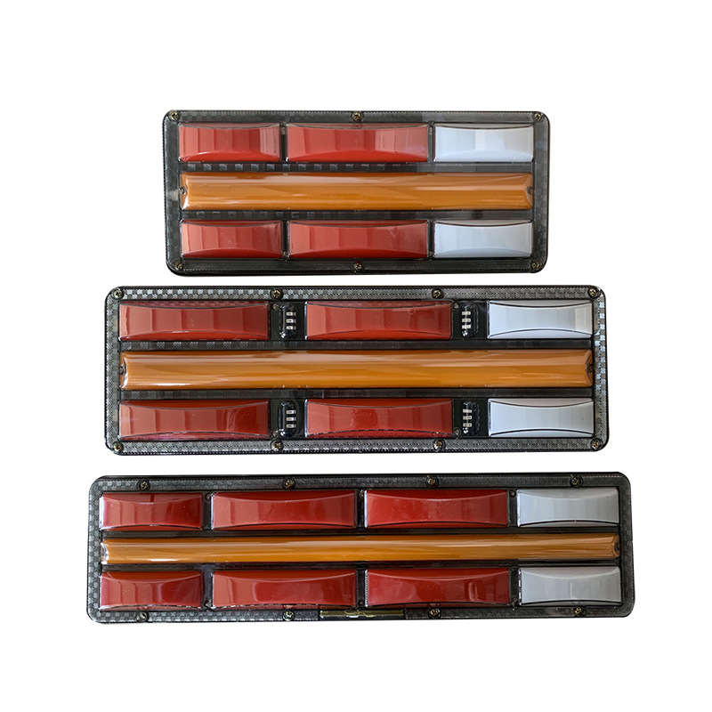 New 24VLED light guide flow truck taillight 140-2 Juneng King Steyr King truck taillight Item Picture
