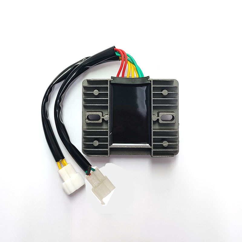 Factory direct sales of motorcycly-specific parts, including voltage stabilizers, rectifiers and voltage regulators, suitable for CG200W voltage regulators Specification drawing